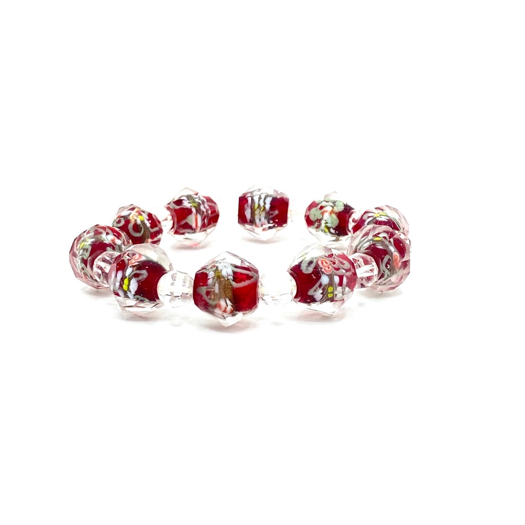 Hand Blown Venetian Glass Bracelet